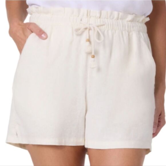 Hang Ten Women's Linen Blend Short, XXL - Picture 1 of 8